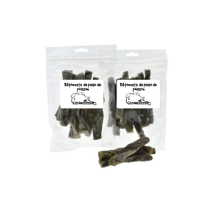Bâtonnets de peau de poisson 12 cm (100g)